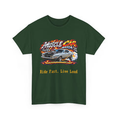 Muscle Car “Ride Fast, Live Loud” Graphic T-Shirt