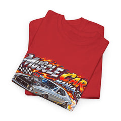 Muscle Car “Ride Fast, Live Loud” Graphic T-Shirt