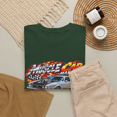 Muscle Car “Ride Fast, Live Loud” Graphic T-Shirt