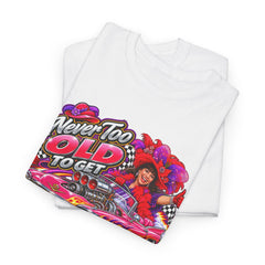 Ladies Never Too Old To Get Supercharged Pink Cadilac