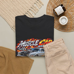 Muscle Car “Ride Fast, Live Loud” Graphic T-Shirt