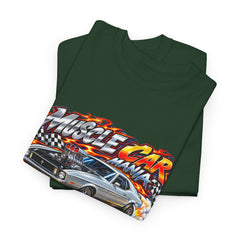 Muscle Car “Ride Fast, Live Loud” Graphic T-Shirt