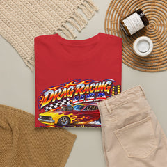Drag Racing Classic Car Graphic Tee