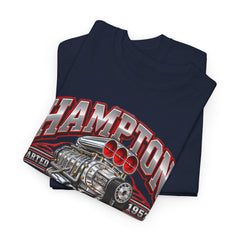 Hampton Blowers Classic Modern Vintage Car Racing T-Shirt