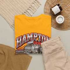 Hampton Blowers Classic Modern Vintage Car Racing T-Shirt