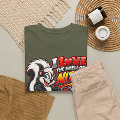 I Love the Smell of Nitro Skunk Racing T-Shirt