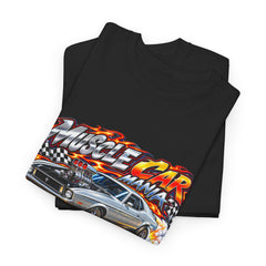 Muscle Car “Ride Fast, Live Loud” Graphic T-Shirt