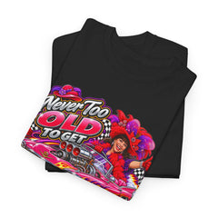 Ladies Never Too Old To Get Supercharged Pink Cadilac