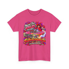 Ladies Never Too Old To Get Supercharged Pink Cadilac