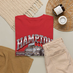 Hampton Blowers Classic Modern Vintage Car Racing T-Shirt