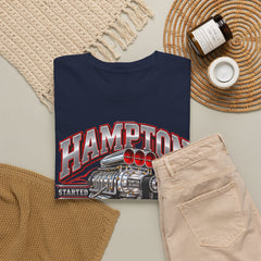 Hampton Blowers Classic Modern Vintage Car Racing T-Shirt