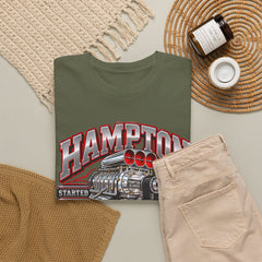 Hampton Blowers Classic Modern Vintage Car Racing T-Shirt