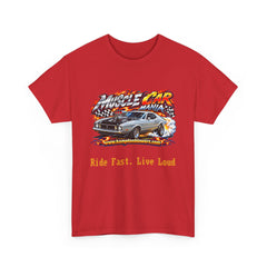 Muscle Car “Ride Fast, Live Loud” Graphic T-Shirt