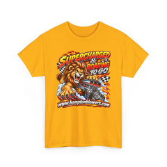 Supercharged Roaring To Go Lion Racing T-Shirt
