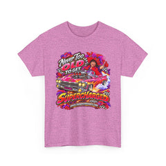 Ladies Never Too Old To Get Supercharged Pink Cadilac