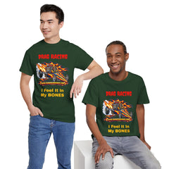 Skeleton Drag Racer “I Feel It in My Bones” T-Shirt