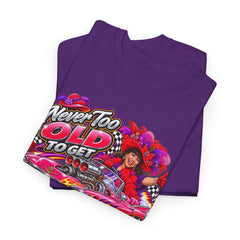 Ladies Never Too Old To Get Supercharged Pink Cadilac