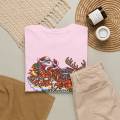 Happy Supercharged Holidays Christmas Reindeer Graphic Tee