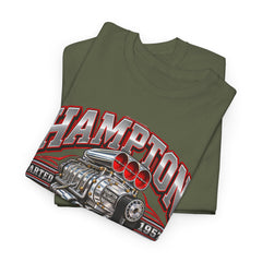 Hampton Blowers Classic Modern Vintage Car Racing T-Shirt