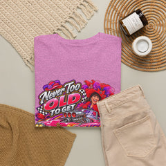 Ladies Never Too Old To Get Supercharged Pink Cadilac