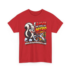 I Love the Smell of Nitro Skunk Racing T-Shirt
